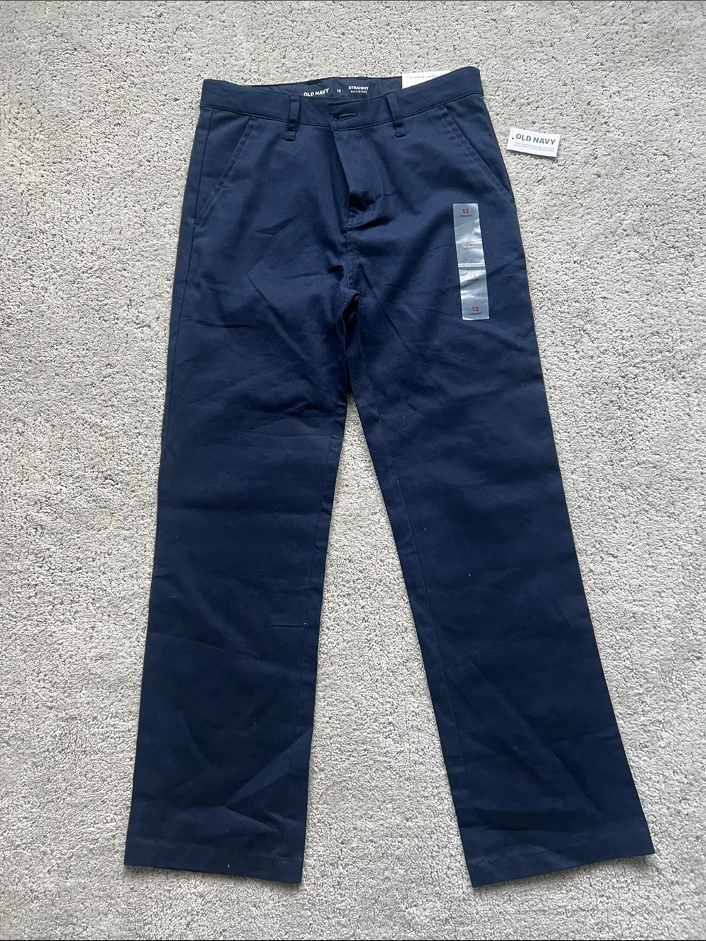 Old Navy Navy Straight-Leg Kids Chinos